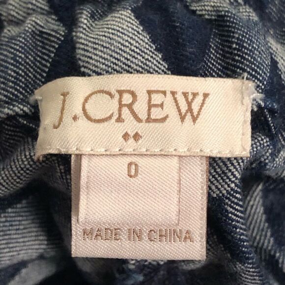 J. Crew 3" boardwalk pull-on geometric shorts, 0 - Picture 5 of 7